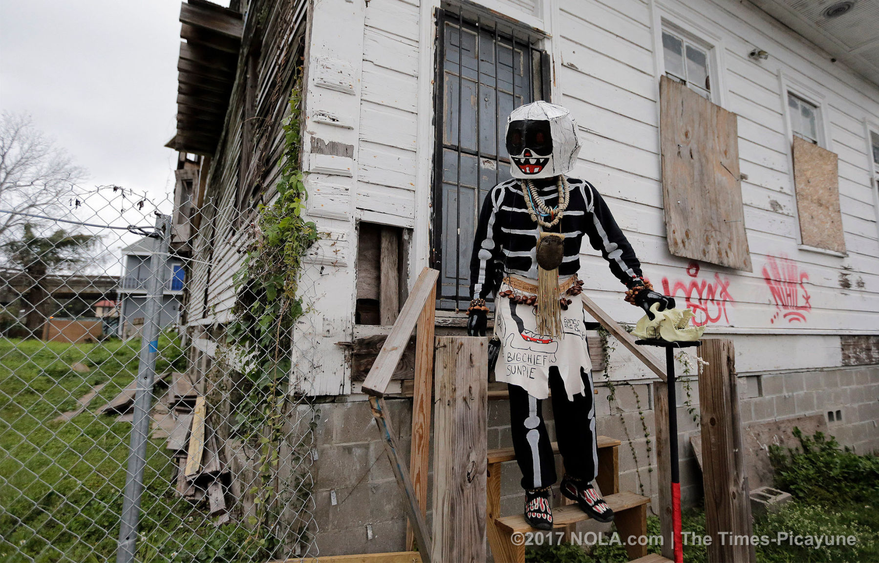 Good morning, New Orleans: North Side Skull & Bone Gang kicks off Mardi Gras